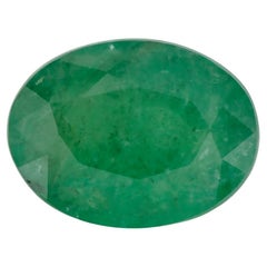 1.20 Karat Smaragd Oval Loser Edelstein