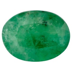 1.20 Karat Smaragd Oval Loser Edelstein