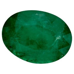 1.20 Ct Emerald Oval Loose Gemstone (pierre précieuse en vrac)
