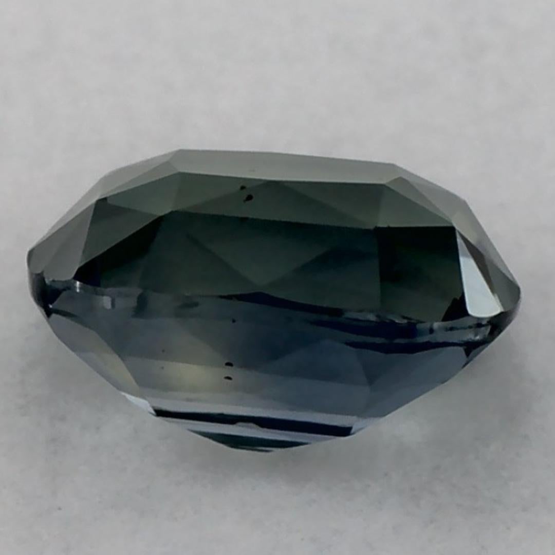 1.20 Ct Green Sapphire Cushion Loose Gemstone (pierre précieuse en vrac) Neuf - En vente à Fort Lee, NJ