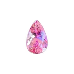 1.20 Ct ICA Certificate Natural pink Tanzanite unheat zoisite eye clean