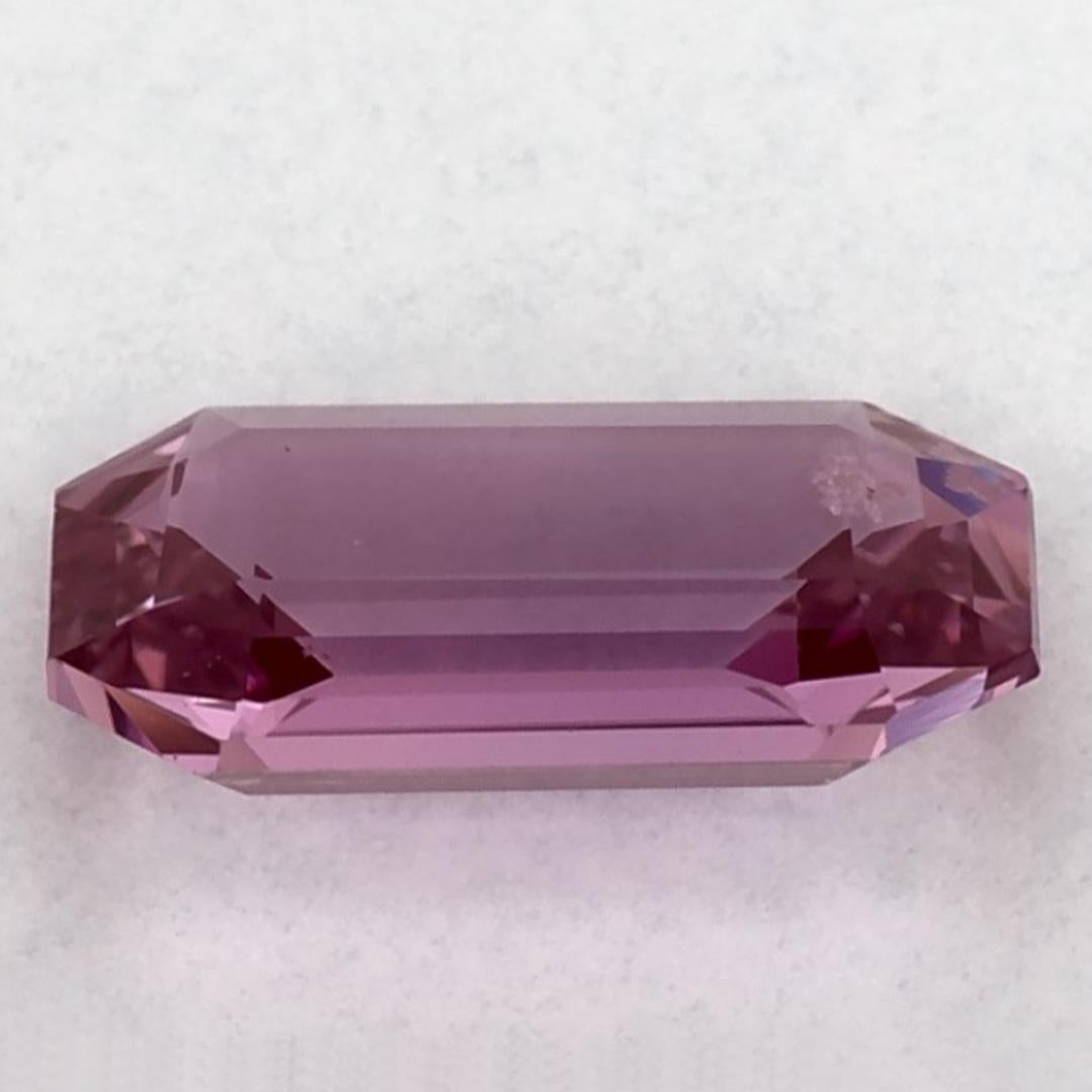 1.20 Ct Pink Sapphire Octagon Certified Loose Gemstone (pierre précieuse en vrac certifiée) Neuf - En vente à Fort Lee, NJ