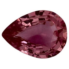 1.20 Ct Pink Sapphire Pear Loose Gemstone