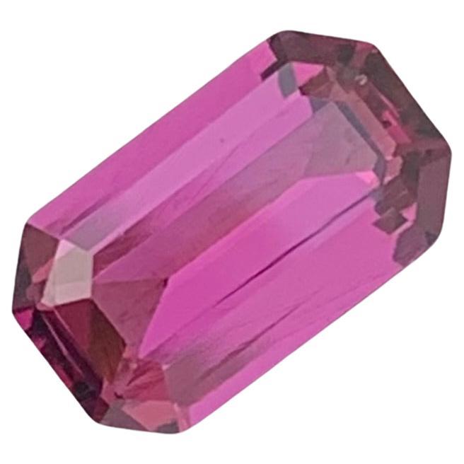 1.20 Cts Purplish Pink Loose Rhodolite Garnet Ring Gem For Sale