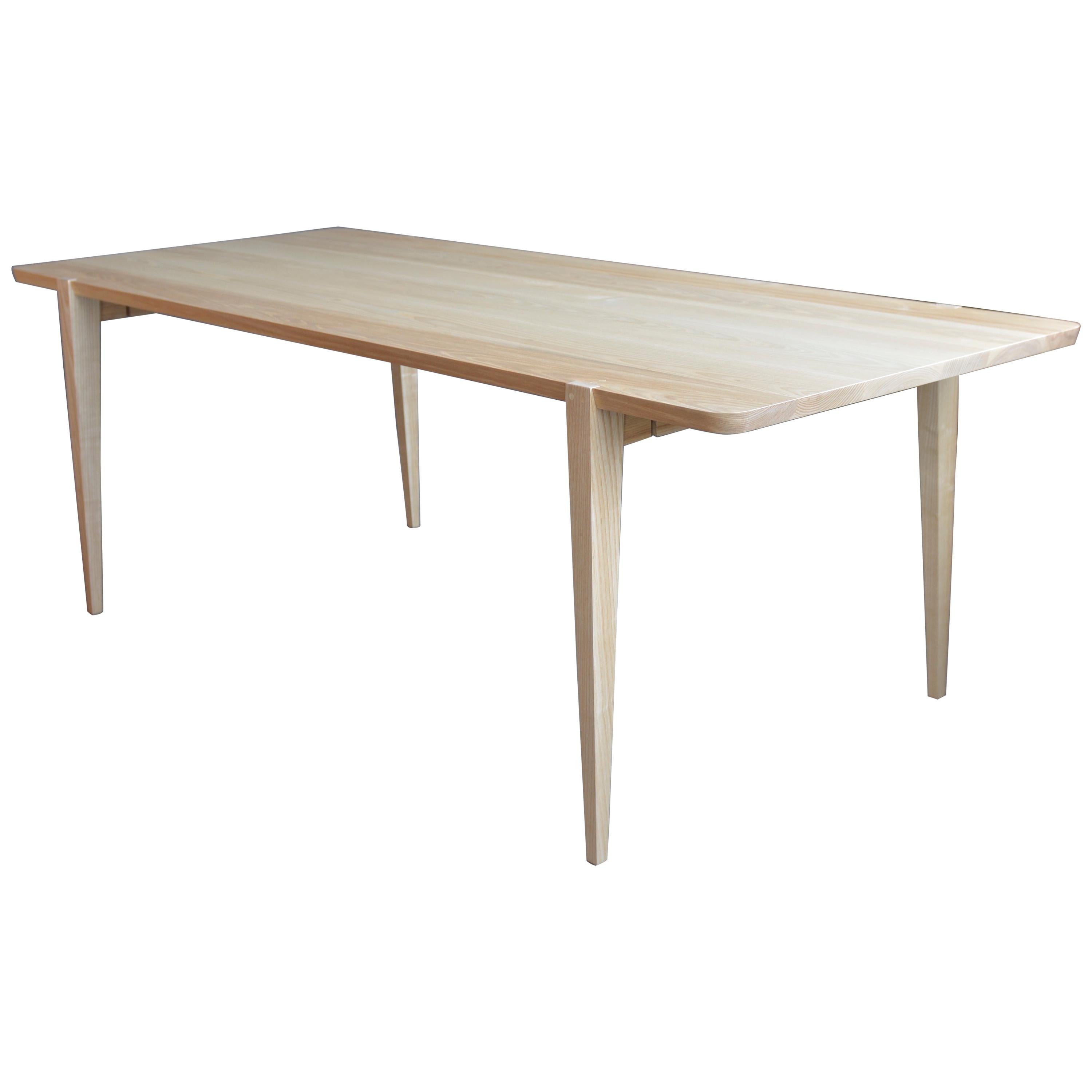 120" Oslo Dining Table by Studio Moe in American Ash  For Sale
