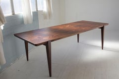 120" Oslo Dining Table in Oregon Walnut by Studio Moe
