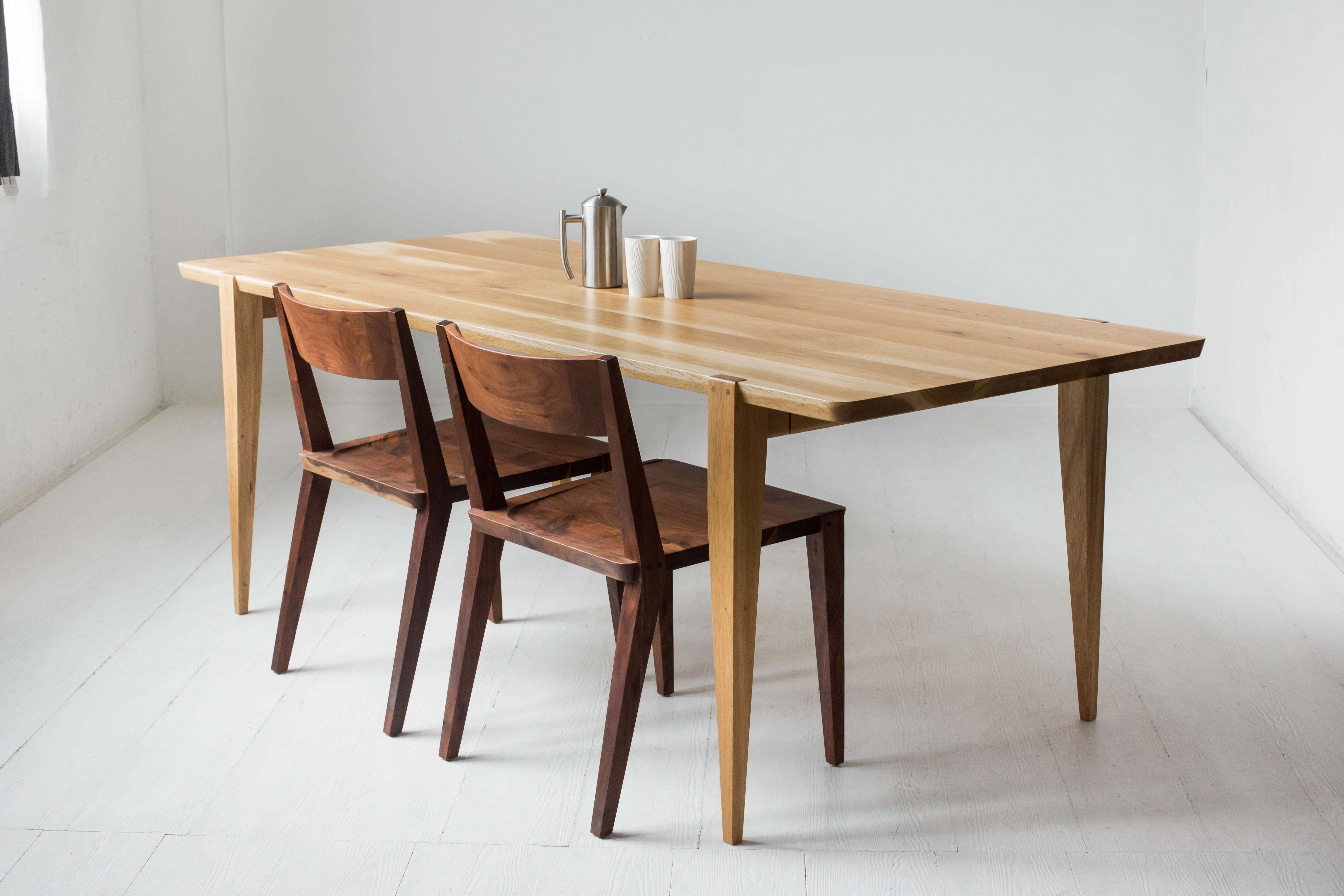 oslo cylinder rectangular dining table