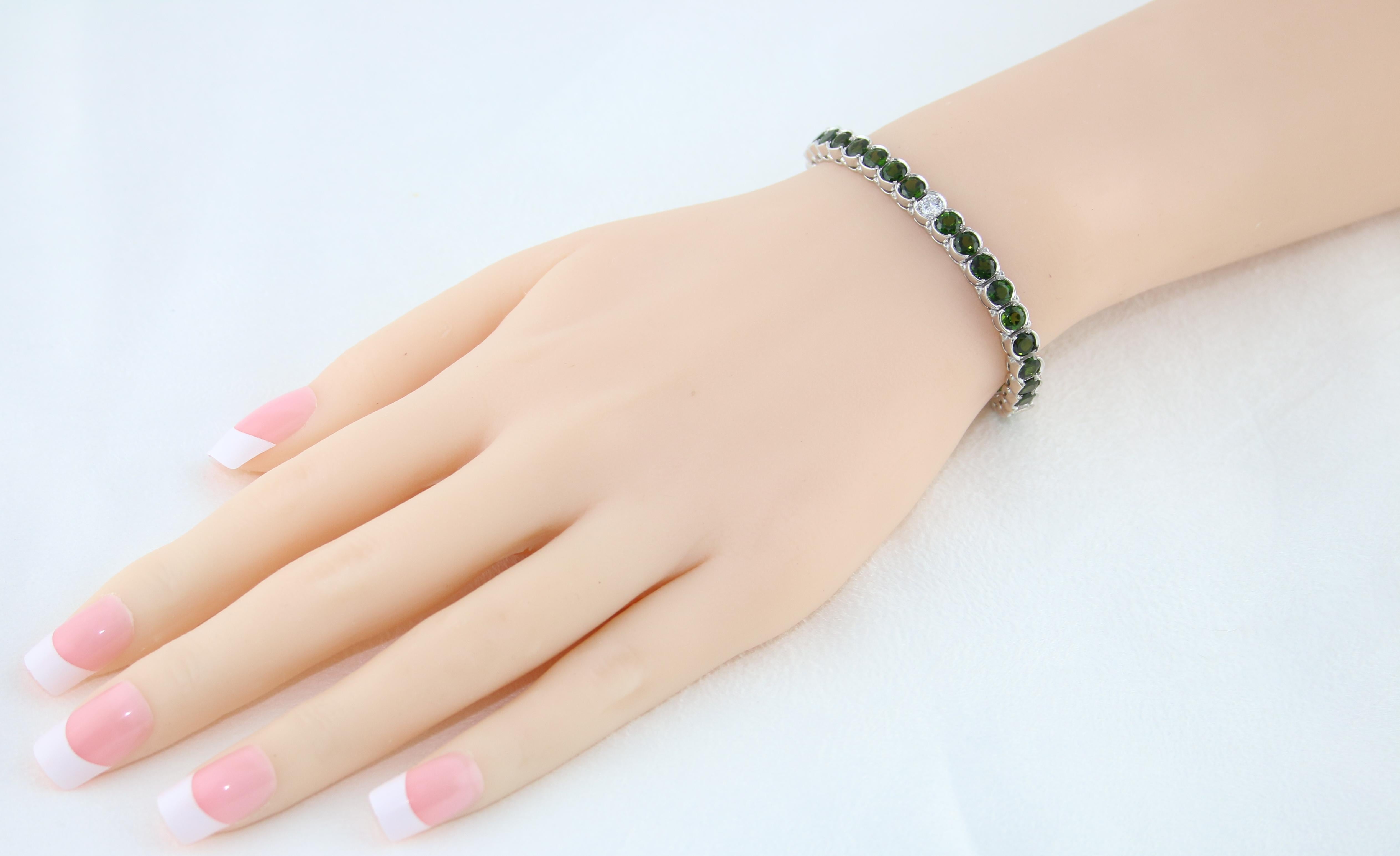 chrome diopside bracelets