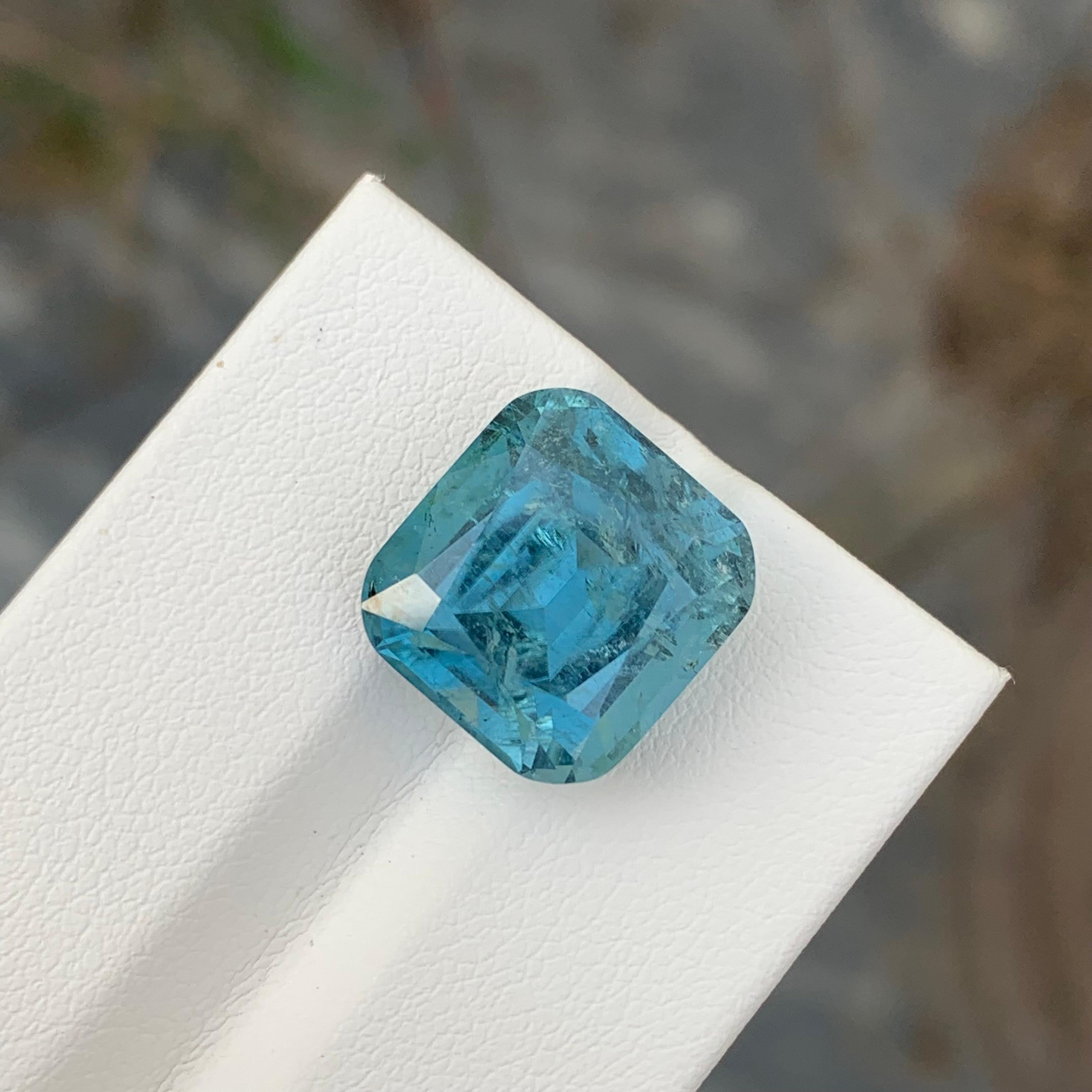 Loose Seafoam Tourmaline

Weight: 12.00 Carats
Dimension: 13.4 x 12.7 x 9.2 Mm
Colour: Blue
Origin: Afghanistan
Certificate: On Demand
Treatment: Non

Tourmaline is a captivating gemstone known for its remarkable variety of colors, making it a