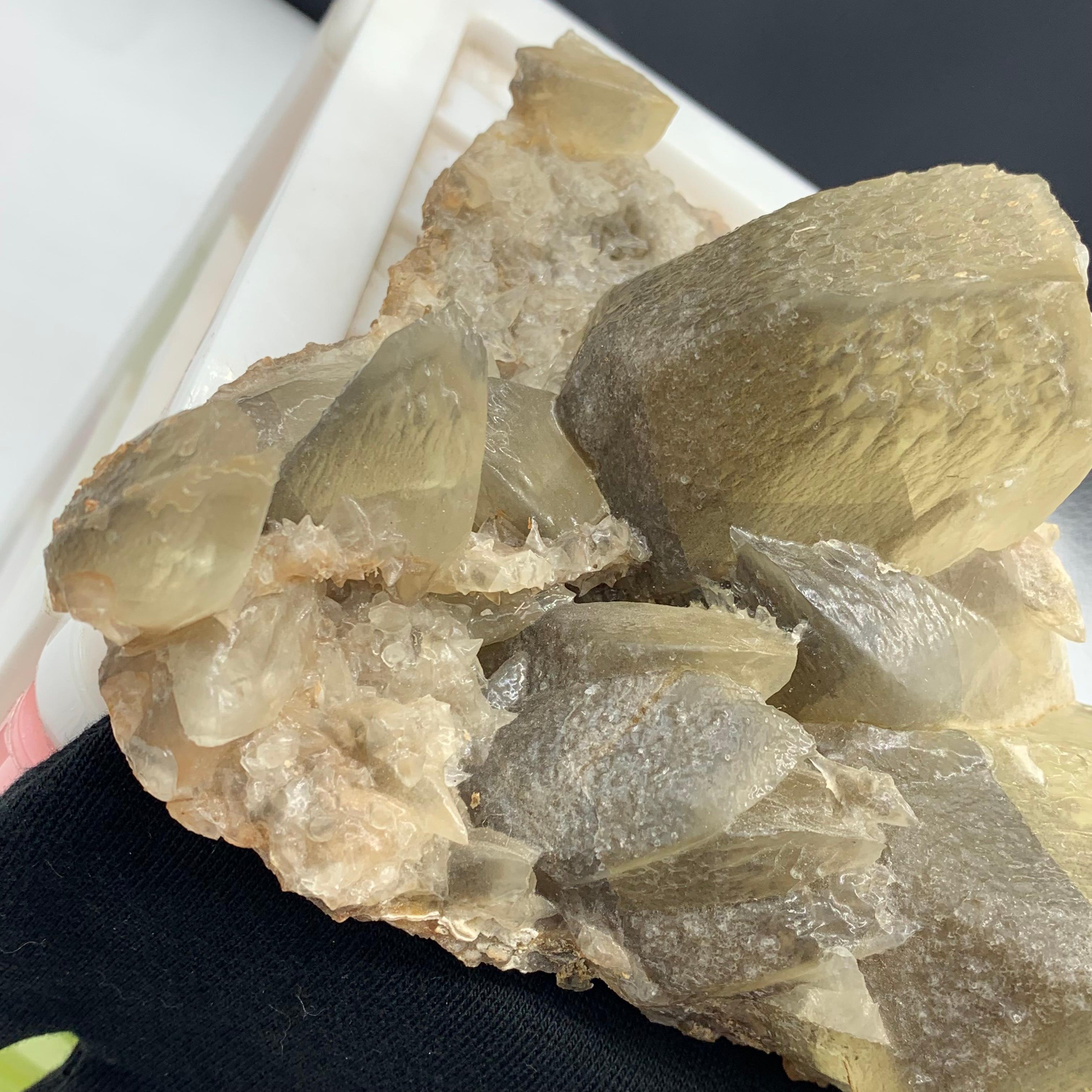 Cristal de roche Superbe spécimen de calcite de Balochistan de 1200 grammes plus, Pakistan  en vente