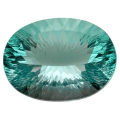 120.4 Carat Oval-Cut Fluorite