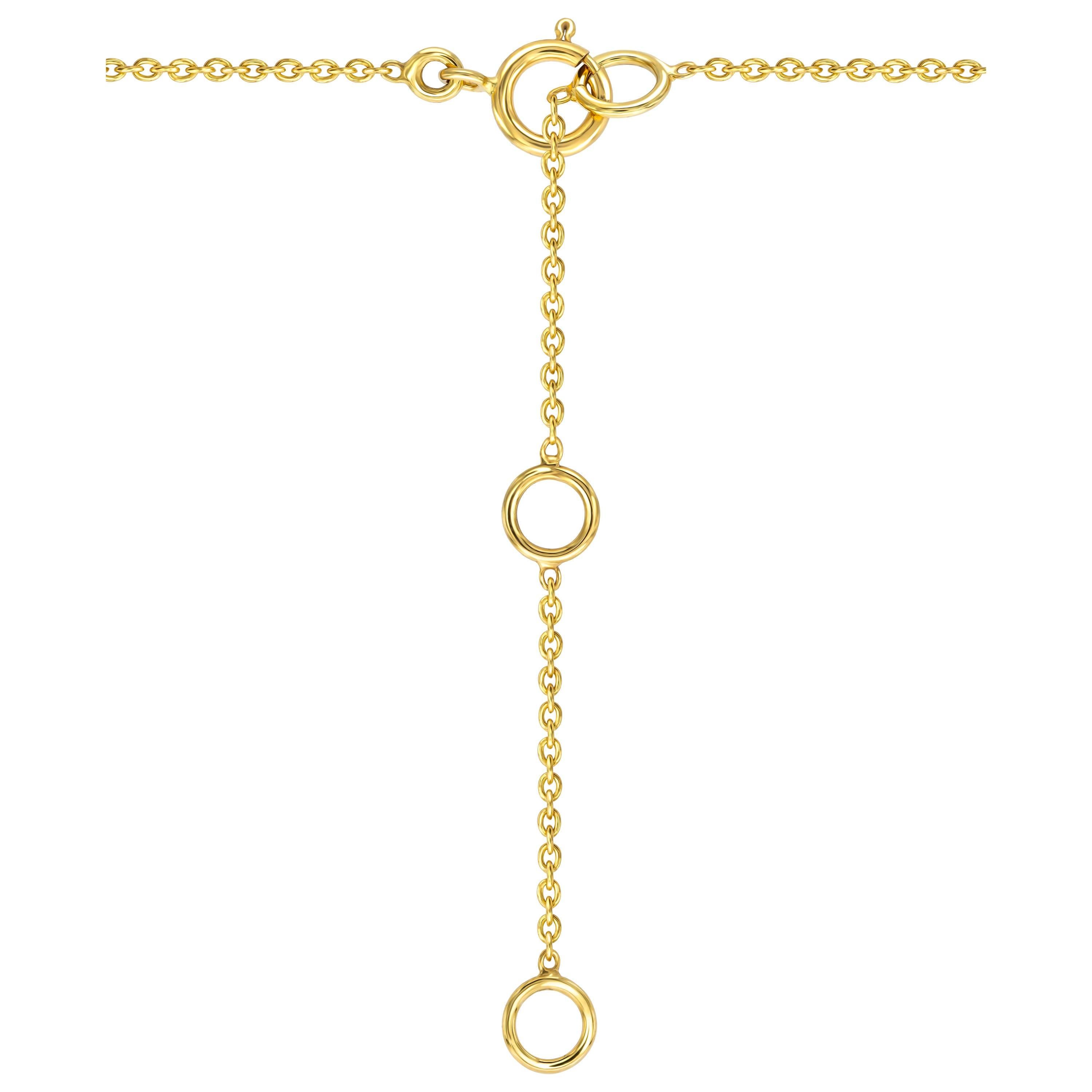 12,07 Karat Saphir Diamant Rosenschliff 18 KT Gelbgold Anhänger Halskette (Zeitgenössisch) im Angebot