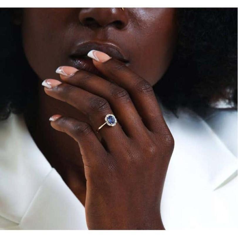 Product Details :

• Made to Order

• Gold Kt: 14kt

• Available Gold Colors: Rose Gold, Yellow Gold, White Gold

• 1.00ct Blue Natural Sapphire

• 0.20ct Natural Round Diamond

• Diamond Color-Clarity: F-G Color VS/SI Clarity

• Comes with Jewelry