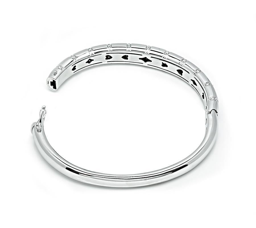 Bracelet en or avec diamant de 1,20 ct Bon état - En vente à New York, NY