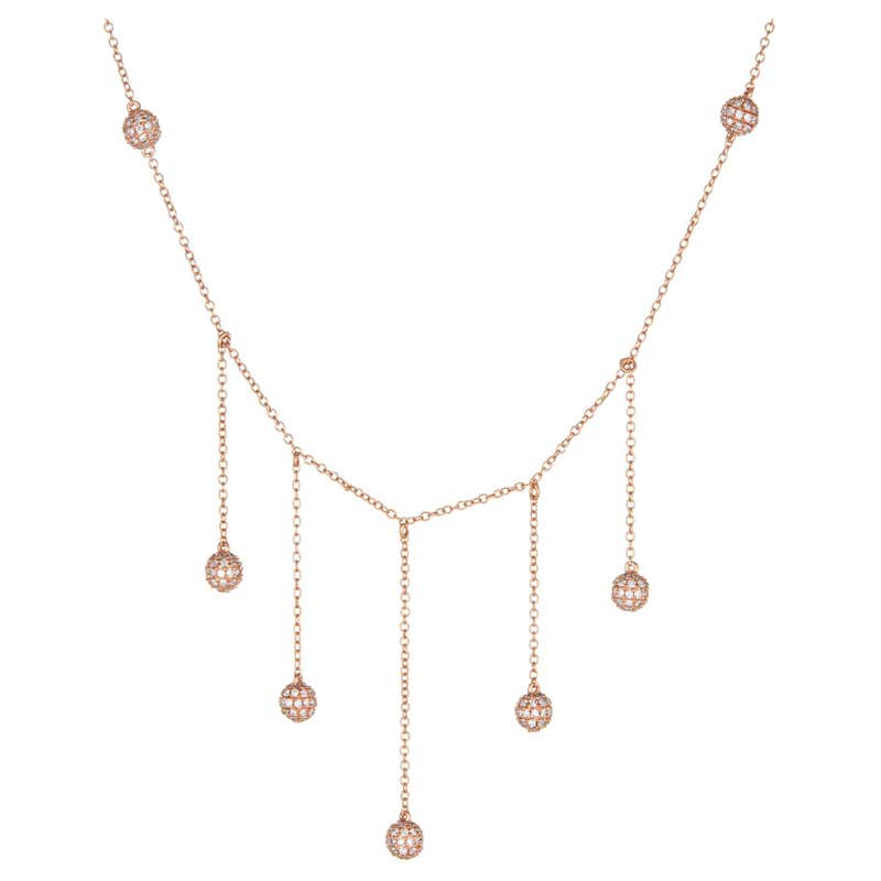 Over 20 Carat Diamond Drop Necklace For Sale at 1stDibs | 20 carat ...