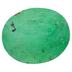 1,20 Karat ovaler grüner Smaragd aus Kolumbien