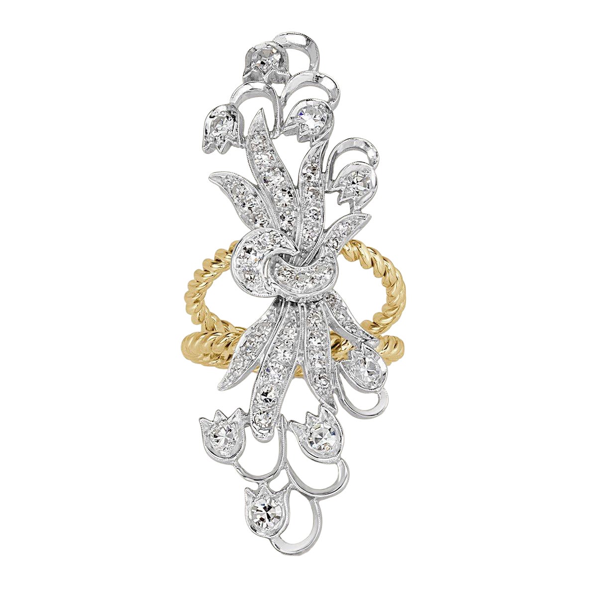 1.20ct Single Cut Diamond Vintage Ring