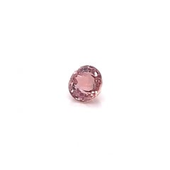 1.21 Carat Round Shape Peach Sapphire GIA Certified Unheated