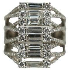 1.21 Carat White Gold Diamond Ring