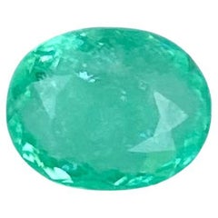 AIG Certified 1.21 carats Paraiba Tourmaline Oval Cut Stone from Mozambique