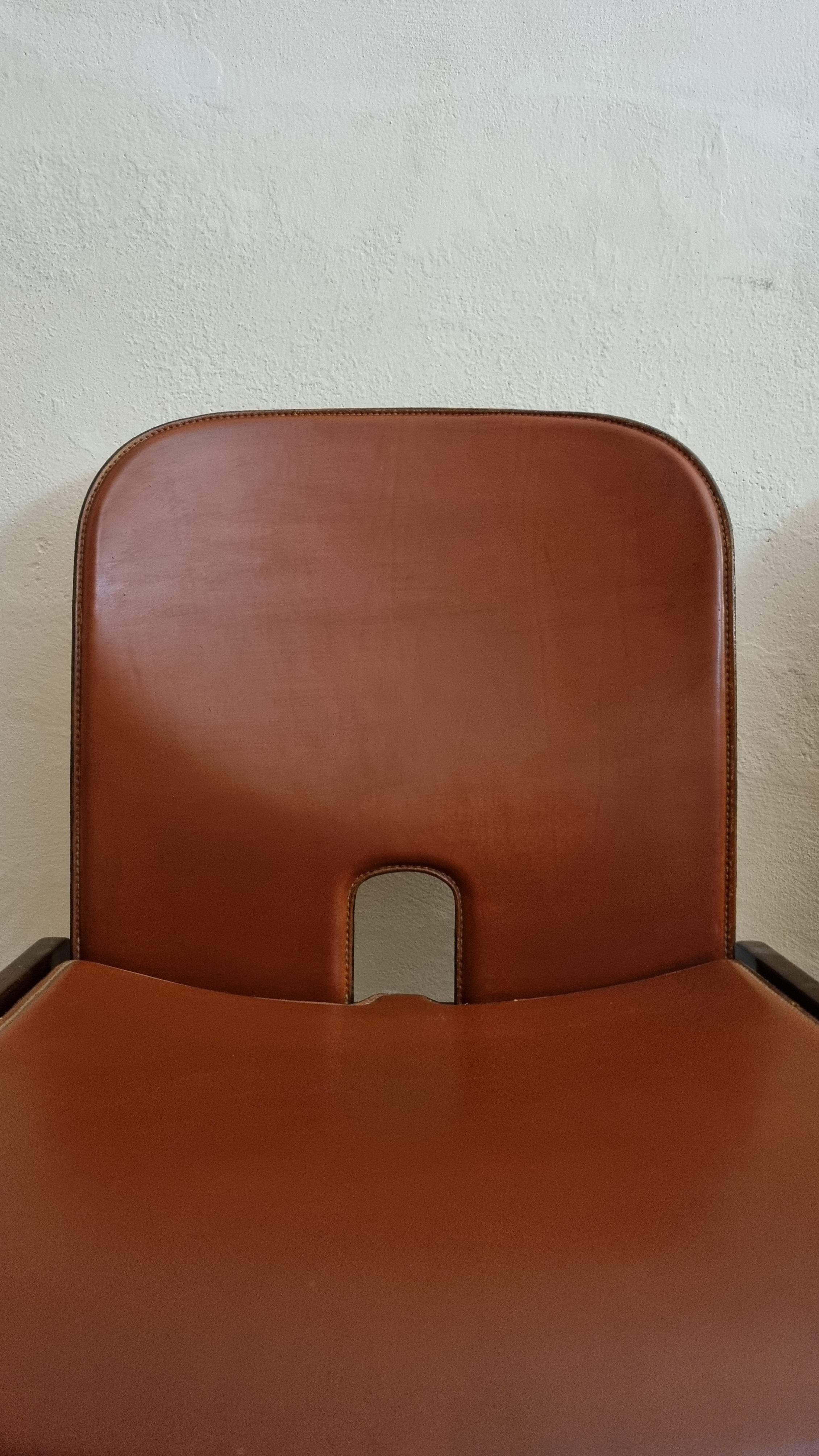 121 chairs designed by Afra and Tobia Scarpa for Cassina 1965 In condizioni buone in vendita a Arezzo, Italy