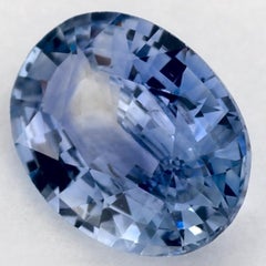 1.21 Ct Blue Sapphire Oval Loose Gemstone (pierre précieuse en vrac)