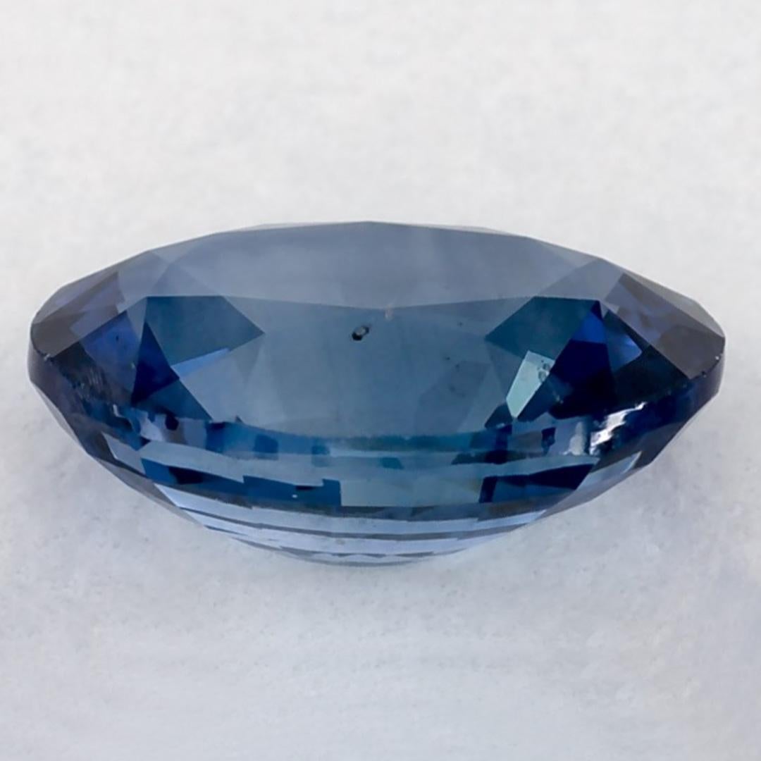 1.21 carati di zaffiro blu ovale sfuso In condizioni Nuovo in vendita a Fort Lee, NJ