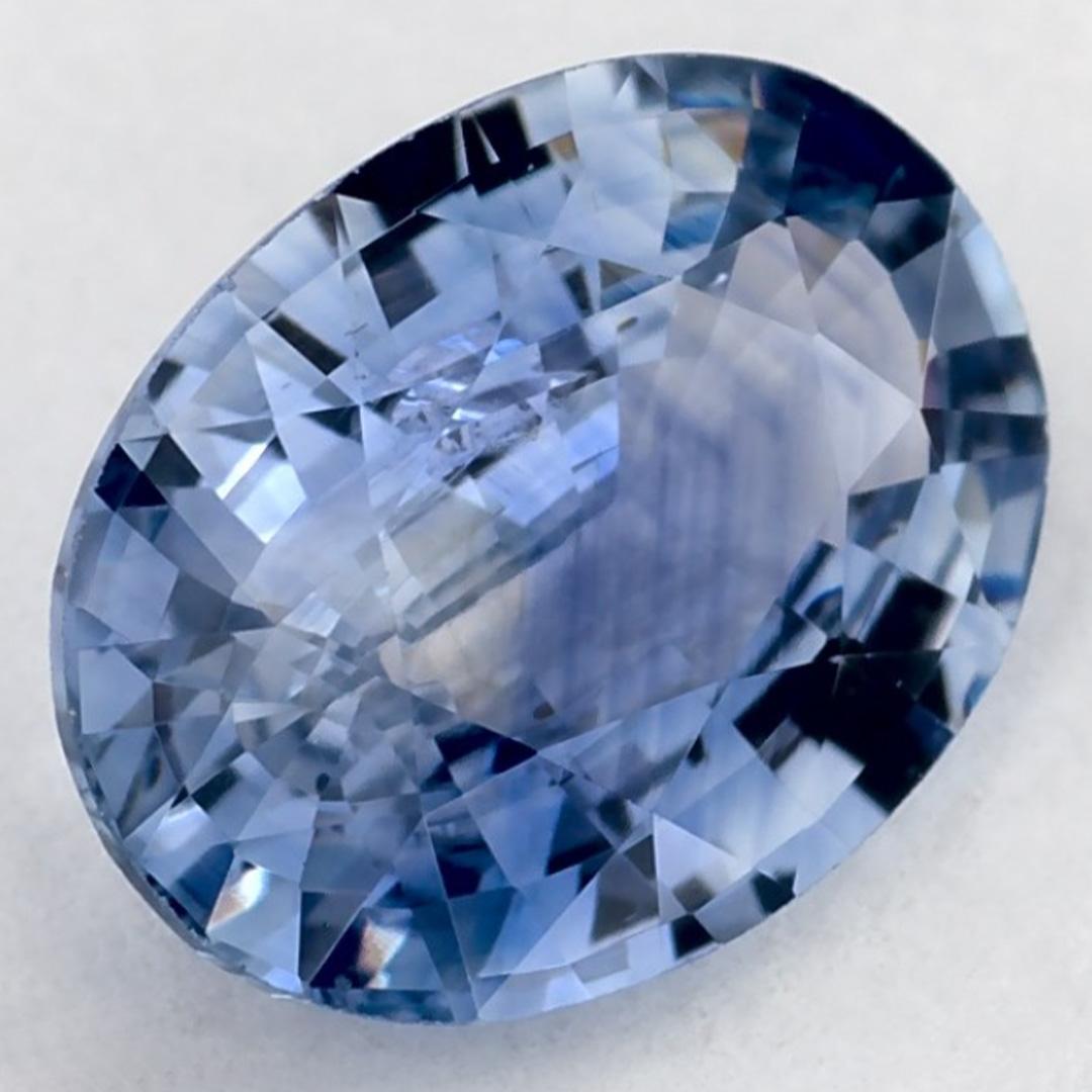 1.21 carati di zaffiro blu ovale sfuso In condizioni Nuovo in vendita a Fort Lee, NJ