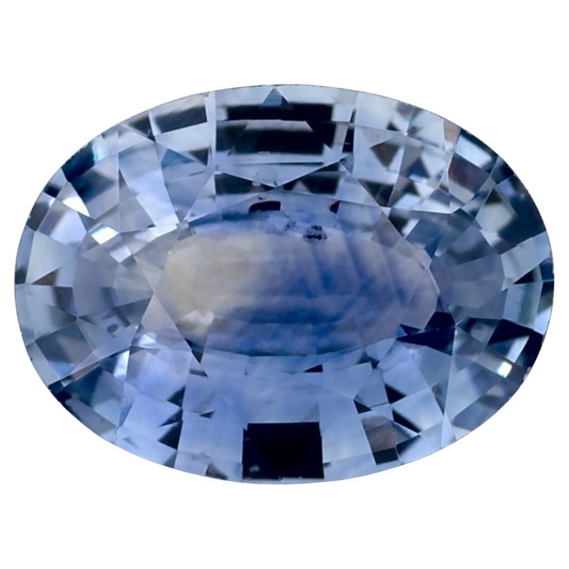 1.21 carati di zaffiro blu ovale sfuso