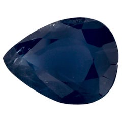 1.21 Ct Blue Sapphire Pear Loose Gemstone