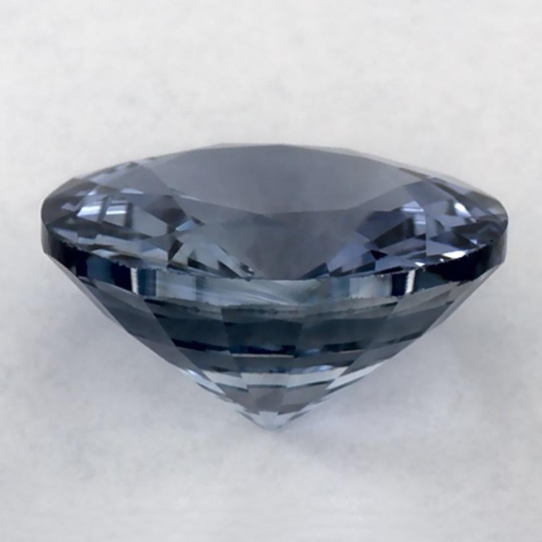 1.21 Karat Blauer runder Saphir, loser Edelstein im Zustand „Neu“ im Angebot in Fort Lee, NJ