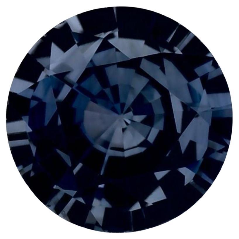 1.21 Ct Blue Sapphire Round Loose Gemstone (pierre précieuse en vrac)
