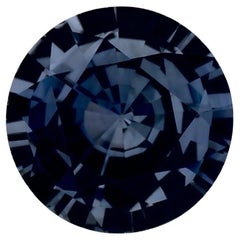1.21 Ct Blue Sapphire Round Loose Gemstone (pierre précieuse en vrac)