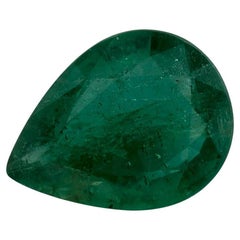 1.21 Ct Emerald Pear Loose Gemstone