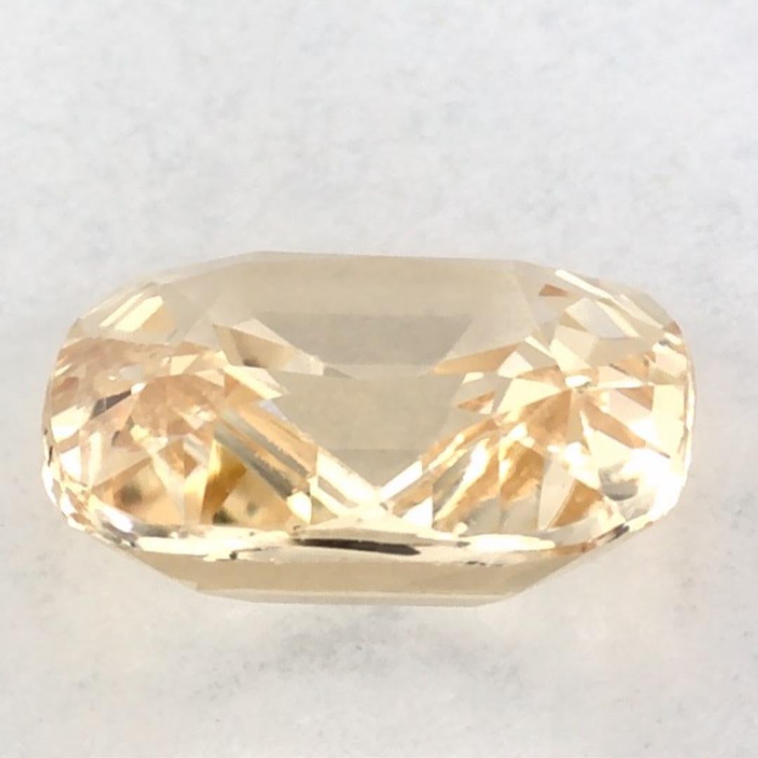 1.21 carati di zaffiro giallo ottagonale sciolto In condizioni Nuovo in vendita a Fort Lee, NJ