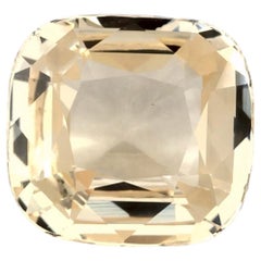 1.21 Ct Yellow Sapphire Octagon Loose Gemstone