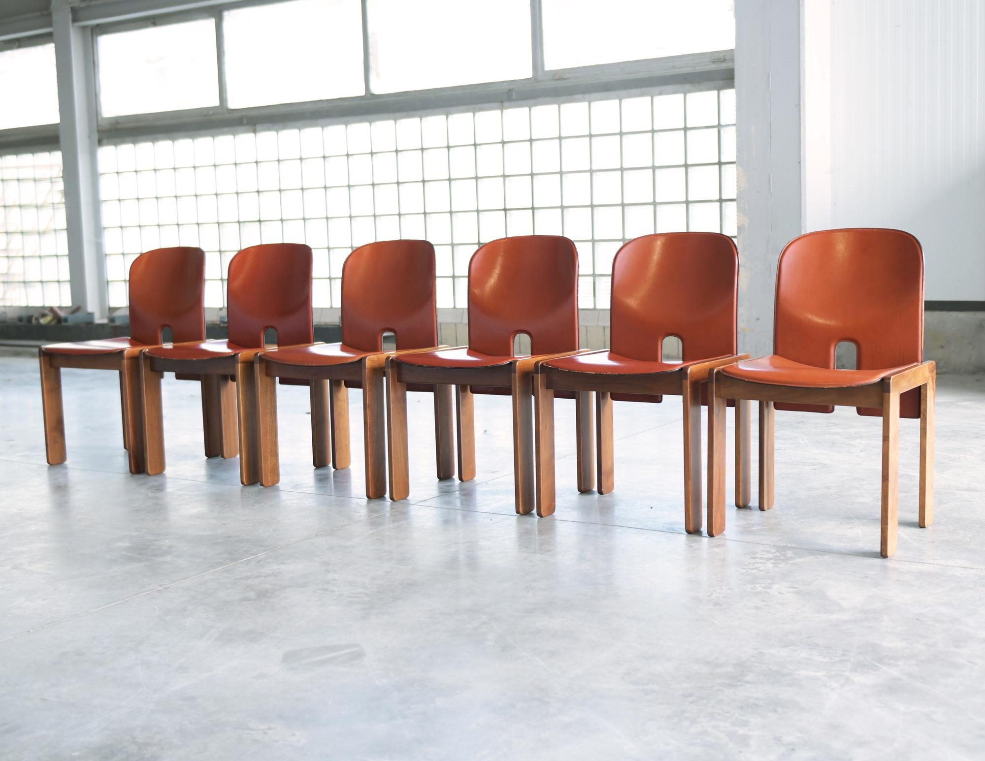 121 Dining chairs 'set of 6', Afra & Tobia Scarpa, Cassina 8