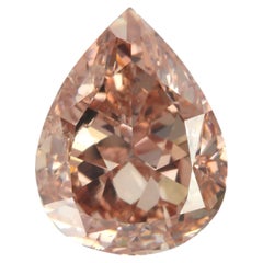 1,21 Birnenform Fancy Brown-Pink Diamond SI2 Reinheit - GIA zertifiziert