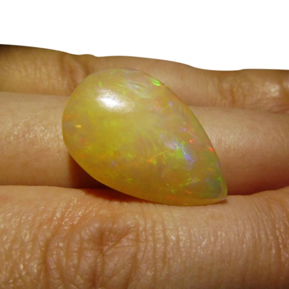 12.11 ct Pear Cabochon Opal For Sale 1