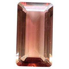 12.13 carats Pinkish Pink Tourmaline octagon Faceted cut stone Natural Gemstone