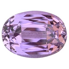 Gema de kunzita natural suelta de 12,15 quilates, de forma ovalada