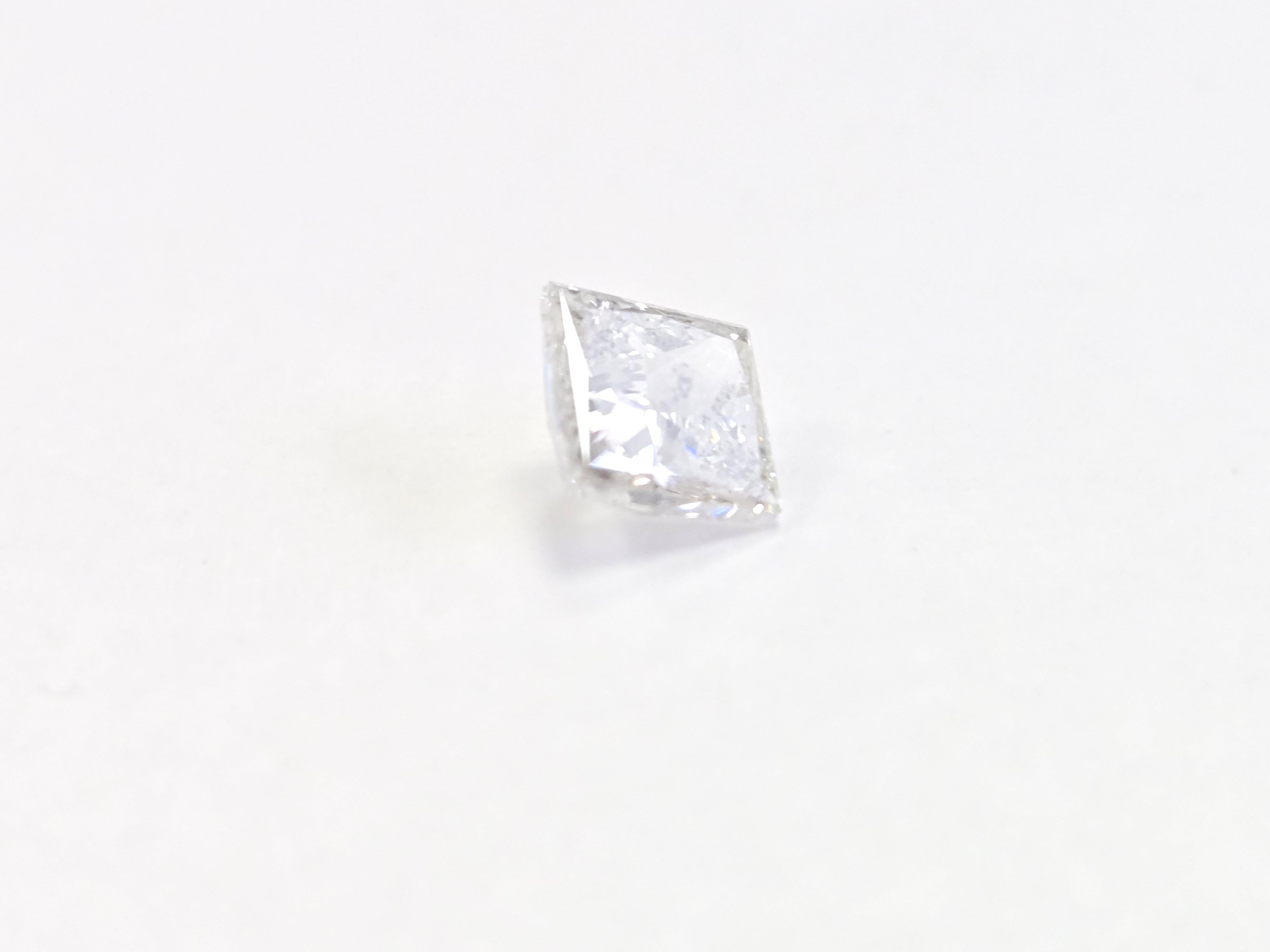 1,22 Karat Prinzessinnenform Naturdiamant (Carréschliff) im Angebot