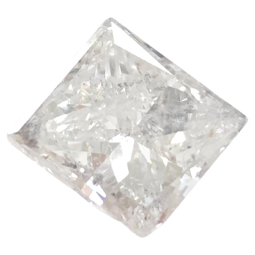 1,22 Karat Prinzessinnenform Naturdiamant im Angebot