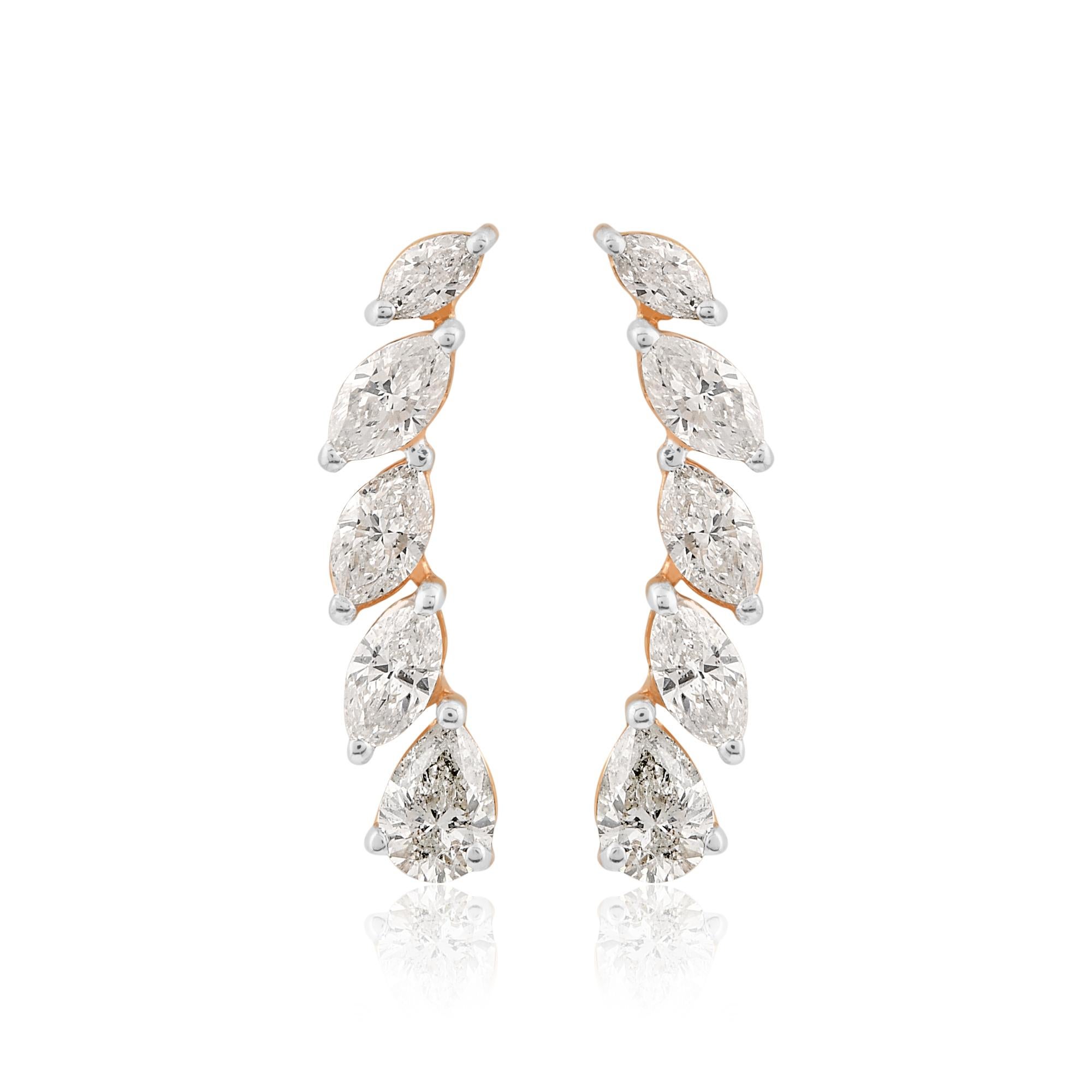 Codice articolo :- SJEE-10063A
Peso lordo: 2.85 gm
Peso dell'oro giallo 18k :- 2,61 gm
Peso del diamante naturale :- 1,22 carati  (DIAMANTE DI PUREZZA MEDIA SI1-SI2 E COLORE H-I)
Lunghezza orecchini :- 20 mm