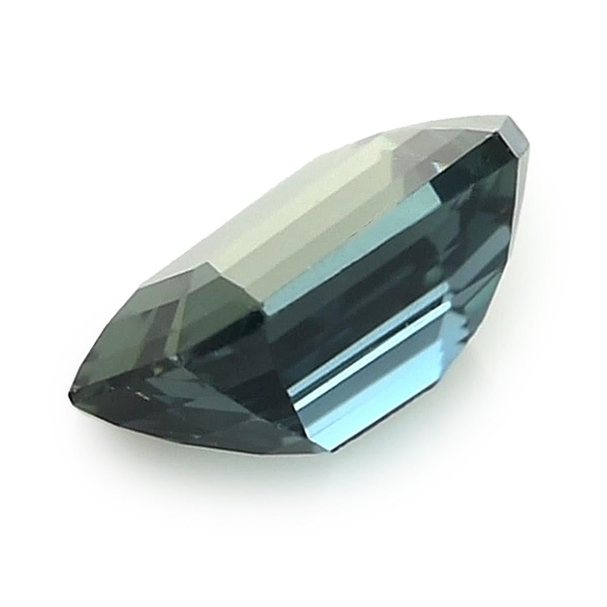 Mixed Cut 1.22 Carats Green Blue Sapphire  For Sale