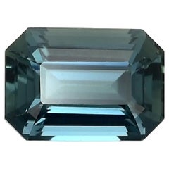 1.22 Carats Green Blue Sapphire 