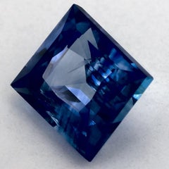 1.22 Ct Blue Sapphire Octagon Loose Gemstone