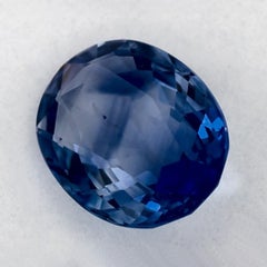 1.22 Ct Blue Sapphire Oval Loose Gemstone