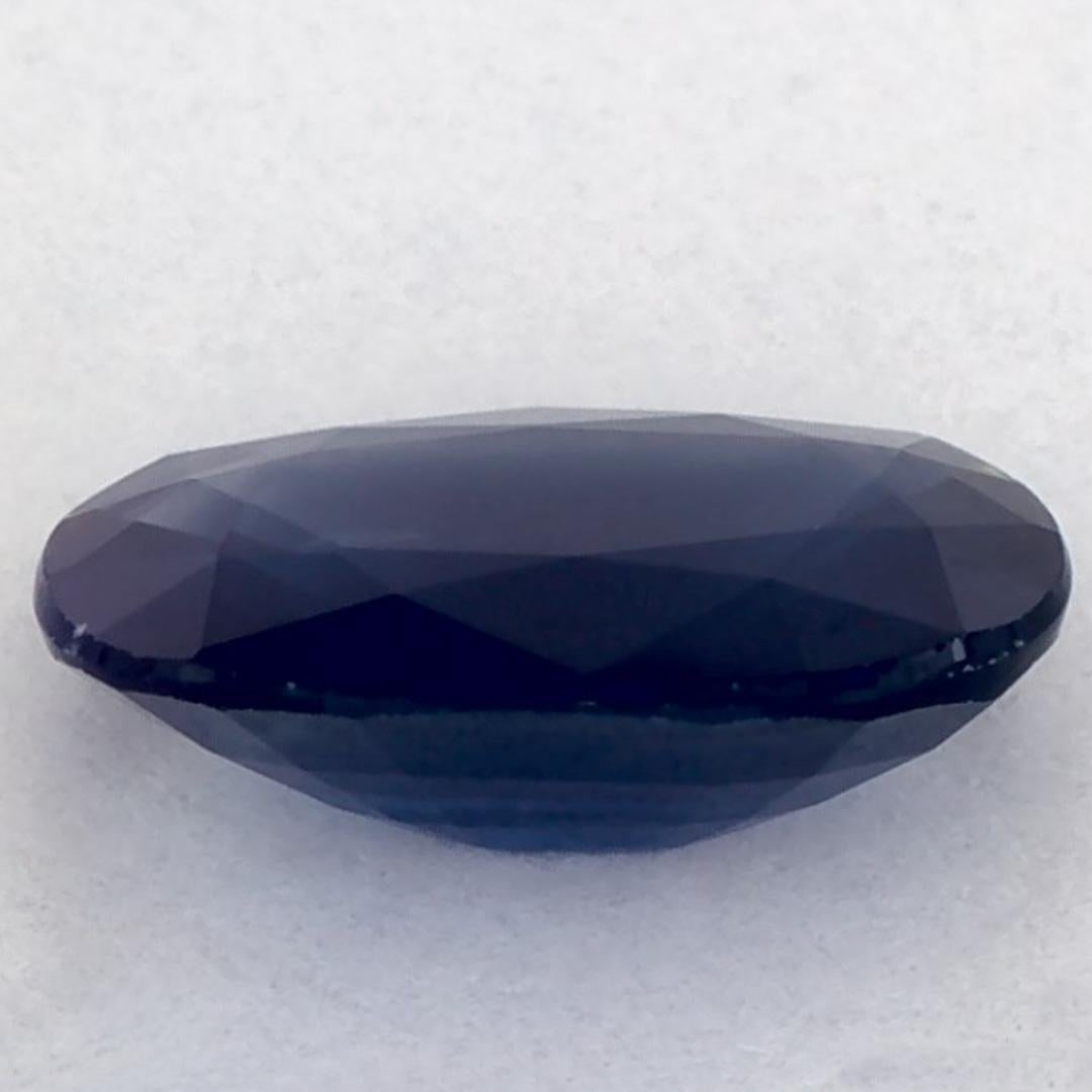 1.22 Ct Blue Sapphire Oval Loose Gemstone (pierre précieuse en vrac) Neuf - En vente à Fort Lee, NJ