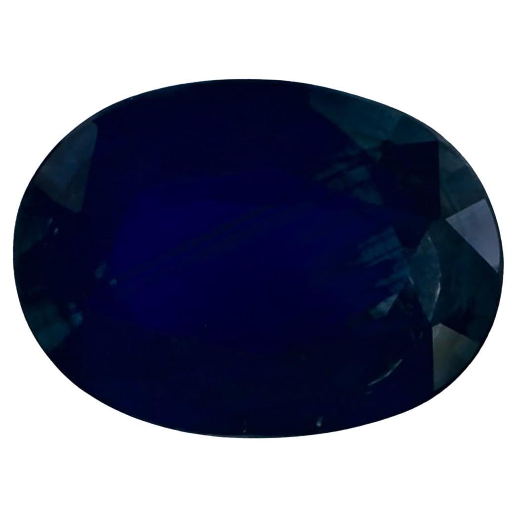 1.22 carati di zaffiro blu ovale sfuso